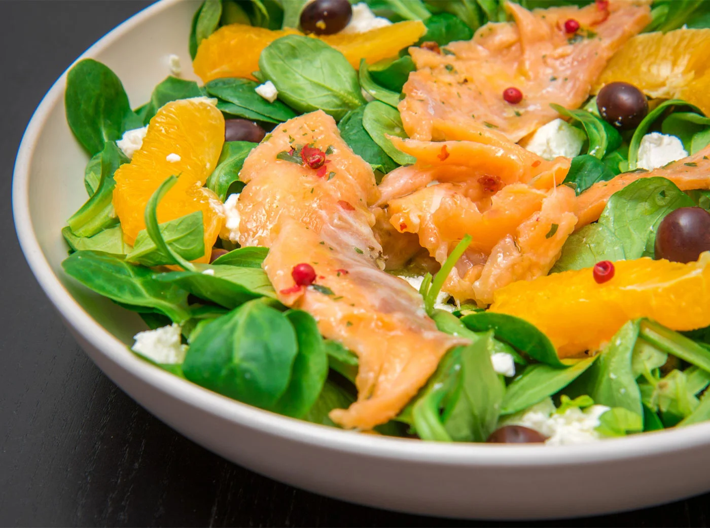 Insalata salmone